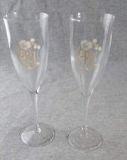 Used, 2 Perrier-Jouet Champagne Belle Epoche  Glasses Flutes  PJ Chrystal for sale  Shipping to South Africa