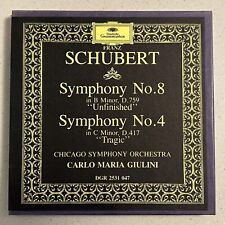 SCHUBERT "Symphony No. 8, 4" Reel-To-Reel Tape Barclay Crocker INSERT *READ* for sale  Shipping to South Africa