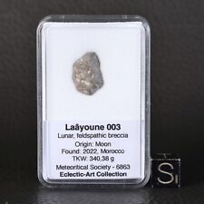 New Lunar Meteorite Laayoune 003 Da 0.68G Achondrite Moon C52.4.36 for sale  Shipping to South Africa