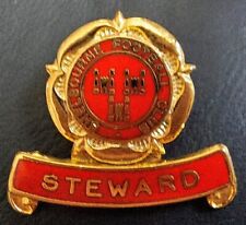 Used, Shelbourne Football Club (Ireland) Stewards Metal Badge1990s or Early 2000s ?  for sale  LONDON