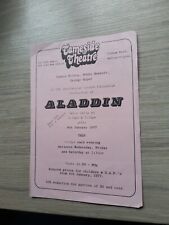 Pantomime theatre flyer for sale  BURY