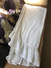 White net curtains for sale  THORNTON-CLEVELEYS