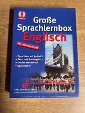 Große sprachlernbox englisch gebraucht kaufen  Eberstadt