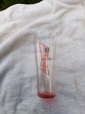 Vintage glass budweiser for sale  WAKEFIELD