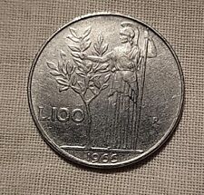 100 lire 1966 usato  Alfonsine