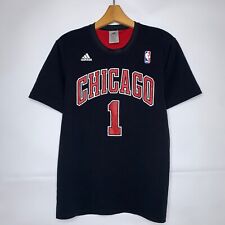 Usado, Camiseta de basquete Chicago Bulls Adidas NBA #1 DERRICK ROSE tamanho M HOMENS comprar usado  Enviando para Brazil