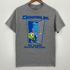 Camiseta Pixar Adulto M Gray Monsters, Inc. comprar usado  Enviando para Brazil