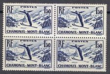 Francia 1937 MNH Mi 340 Sc 322 esquí salto en Chamonix-Mont Blanc ** Montañas ** segunda mano  Embacar hacia Argentina