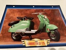 Lambretta ld125 1955 d'occasion  Decize