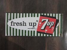 Porcelain 7up enamel for sale  Shipping to Ireland