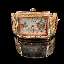Relógio Constantin Weisz tom ouro rosa esqueleto corda manual ref 06B062CW comprar usado  Enviando para Brazil