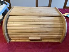 Wooden bread bin for sale  Shipping to Ireland