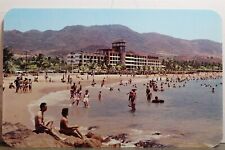 Usado, Postal Antigua Acapulco Gro Hotel Papagayo Tarde Playa De Hornos México segunda mano  Embacar hacia Argentina