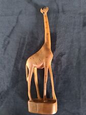 Wooden giraffe tall for sale  Shipping to Ireland