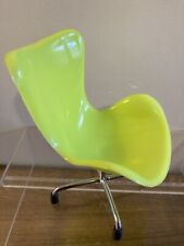 Usado, Cadeira Daiso Japão Tulipa Verde Neon Pernas de Metal Meio Século Moderna MCM Plástico comprar usado  Enviando para Brazil