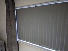 Vertical blinds grey for sale  WORKSOP