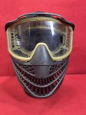 JT Paintball Mask Gold Goggles Adjustable Straps Black for sale  Shipping to South Africa