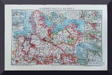 Landkarte nordwestdeutschland  gebraucht kaufen  Wiederitzsch,-Lindenthal