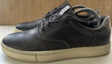 Ecco Kyle Street Mens Size 43 US 10 Shoes Sneakers Leather Grey Comfort na sprzedaż  Wysyłka do Poland
