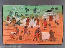 Peinture traditionnelle mongol d'occasion  Lyon III