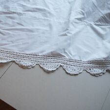 Bed skirt white for sale  Austin