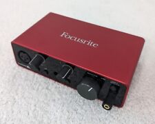 Focusrite Scarlett Solo 3rd Gen 2 Channel 2i2 USB Audio Interface Works  for sale  Shipping to South Africa