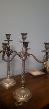 Coppia candelabri argento usato  Parma