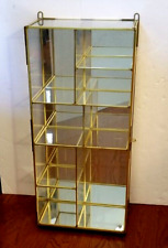 Brass glass mirror for sale  Denver