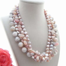 Purple pearl necklace for sale  Shipping to Ireland