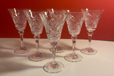 Crystal wine glasses for sale  BEDFORD