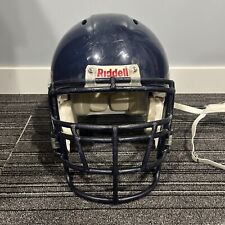 Casco Riddell Speed ​​adulto grande azul marino liniero 2009 año con correa para la barbilla segunda mano  Embacar hacia Mexico