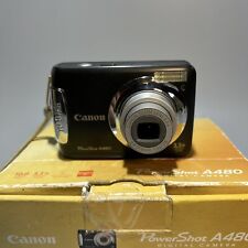Câmera Digital Canon PowerShot A480 10.0MP - Preta - Caixa comprar usado  Enviando para Brazil