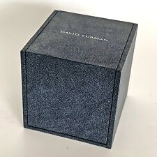 David Yurman Jewelry Ring Earring Storage Box 2.75 in. Square Empty Box Only for sale  Houston