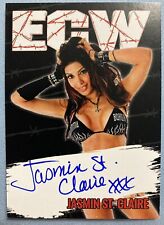 Jasmin St. Claire ECW auto card signed aew wwe wcw wrestling for sale  Shipping to South Africa