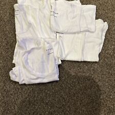 White vests size for sale  GRAVESEND