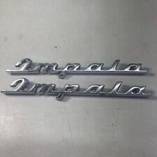 Emblemas de cuarto de Chevrolet Impala 1960 bx3 segunda mano  Embacar hacia Argentina