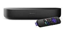Roku Streambar 4K HDR Streaming Device & Premium Roku Soundbar - BLACK, used for sale  Shipping to South Africa