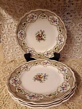 Marlborouogh Royal Petal Grindley England Chatsworth Dinner Plates Set Of 4, used for sale  Shipping to South Africa