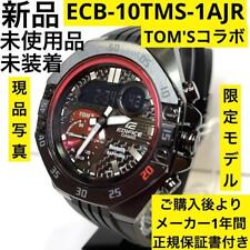 Relógio masculino limitado CASIO EDIFICE ECB-10TMS-1AJR preto vermelho TOM'S Racing na caixa JP comprar usado  Enviando para Brazil