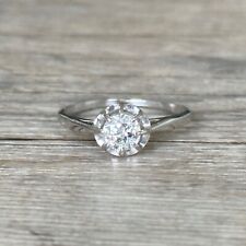 Solitaire diamant 0.50 d'occasion  Lille-