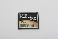 Tarjeta de memoria flash compacta Lexar Professional 16 GB 800x UDMA 7 CF segunda mano  Embacar hacia Argentina