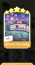 Używany, Carte Monopoly Go 5 Étoiles 🌟 Mélodie Monopoly  na sprzedaż  Wysyłka do Poland
