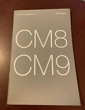 B&W Bowers Wilkins serie CM8 CM9 manuale del proprietario dell'altoparlante H usato  Spedire a Italy