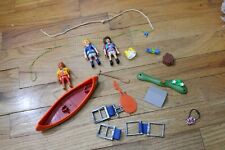 Playmobil Canoe with Paddles for Camping, Fishing, Cabin 70329, used for sale  Shipping to South Africa