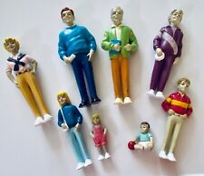 Lakeshore Style Learning PVC Figures Family & Community DOLLS Vintage Lot Of 8 for sale  Shipping to South Africa