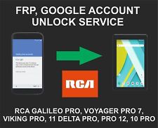 Tablet Rca Desbloqueo, Go, Galileo Pro, Voyager Pro 7, Viking Pro, 11 Delta Pro, Pro segunda mano  Embacar hacia Argentina