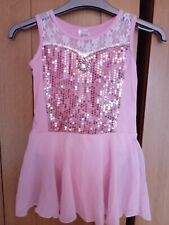 Pink sequin leotard for sale  PEACEHAVEN