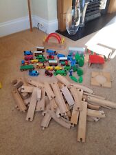 Used, BRIO, ELC Wooden Thomas The Tank Train Set Bundle  for sale  Shipping to South Africa