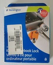 LOCK KENSINGTON KEYED NOTEBOOK LOCK w/6 foot steel cable NEW in Opened Box for sale  Shipping to South Africa