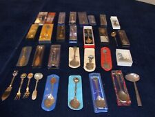 Assorted souvenir teaspoons for sale  UK